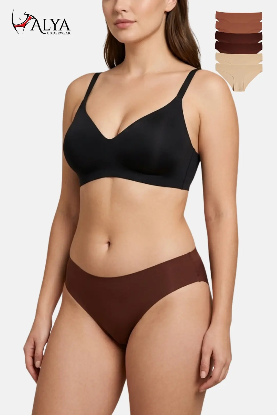Dikişsiz Lazer Kesim Bikini Külot - 6'lı Paket
