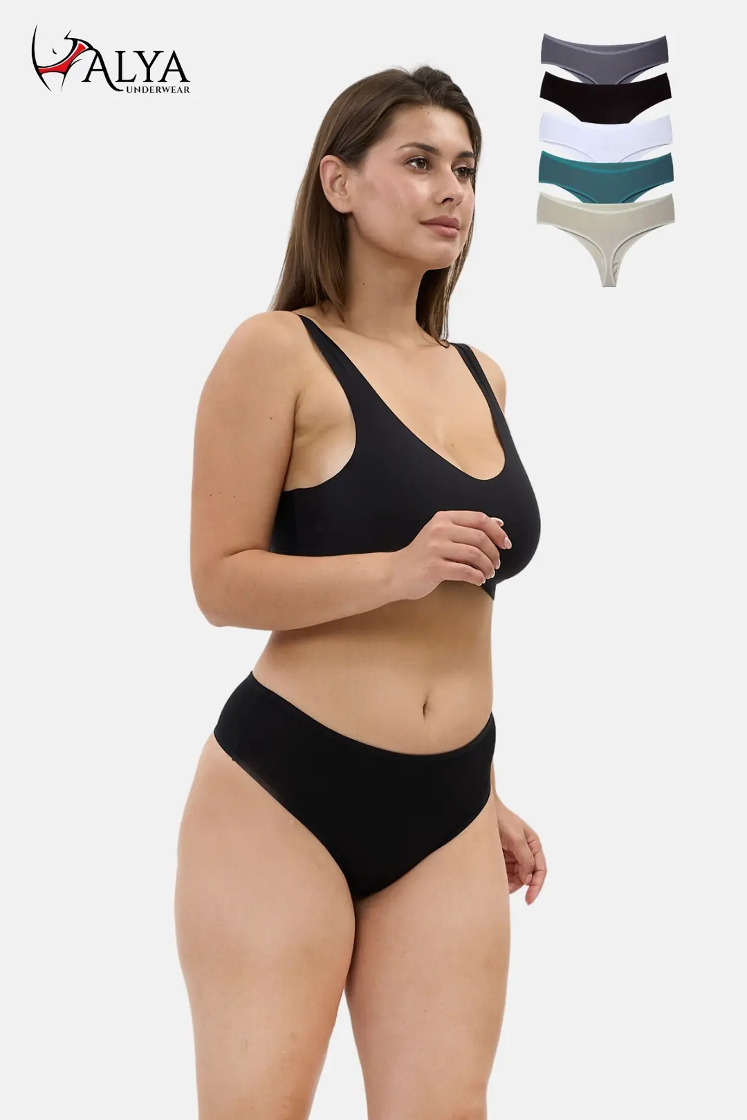 Yüksek Bel Tanga Külot - 5'li Paket