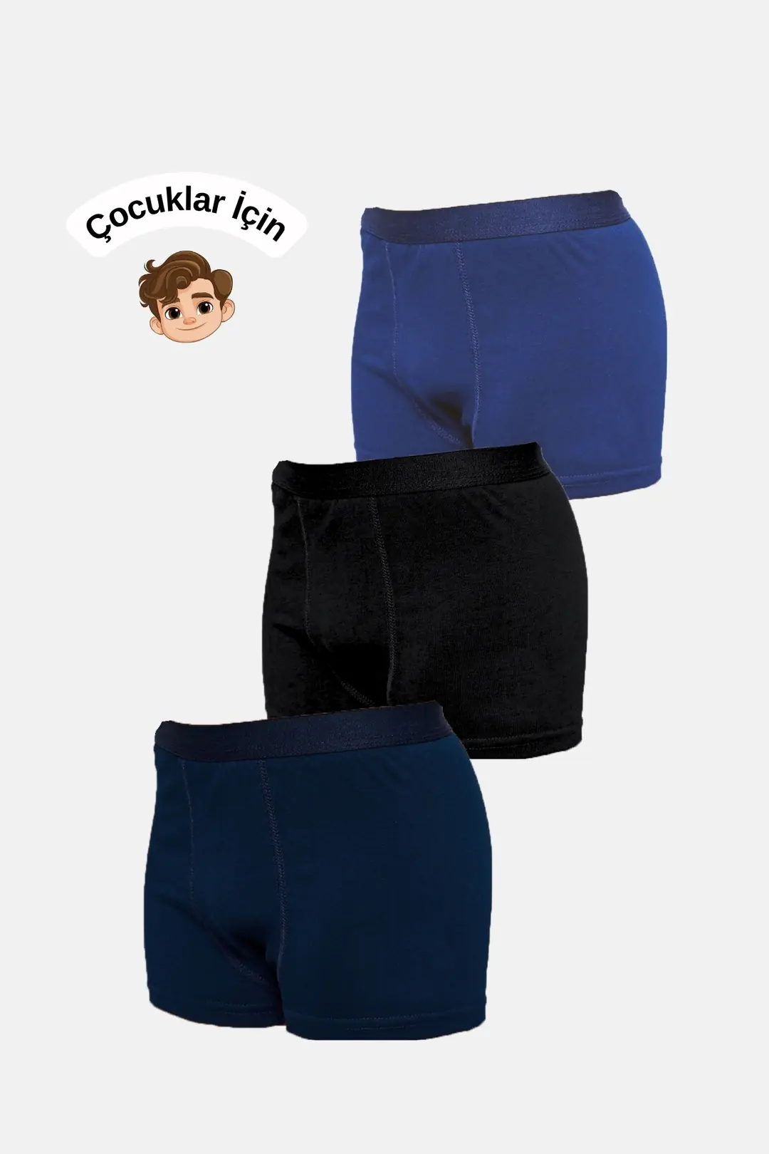 Erkek Kinder Boxer – 3er-Pack