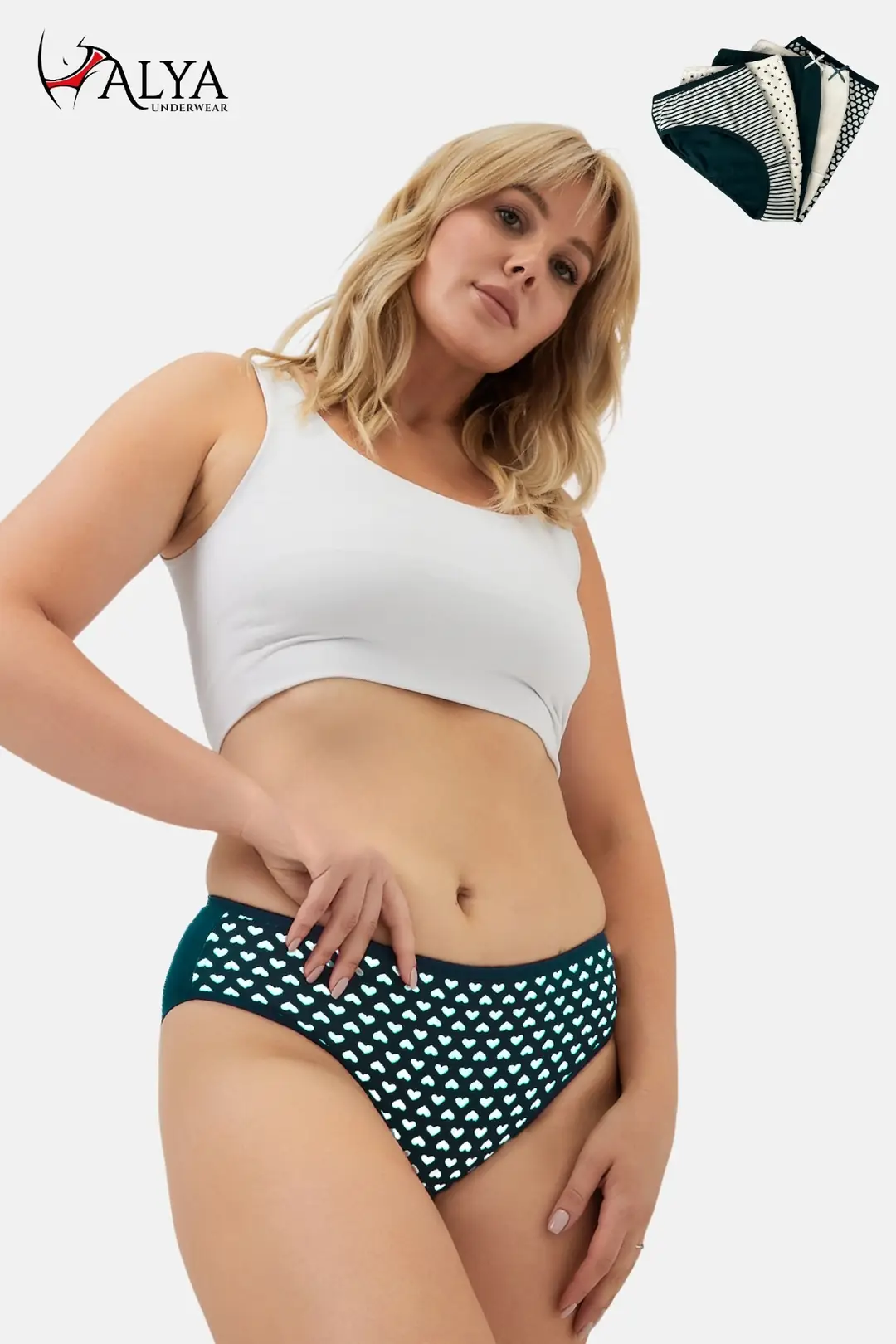 Bato Kesim Slip Külot - 5'li Paket