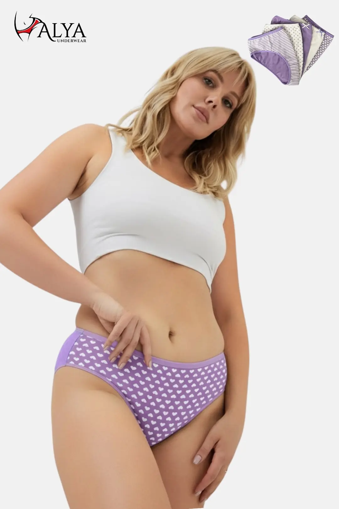 Bato Kesim Slip Külot - 5'li Paket