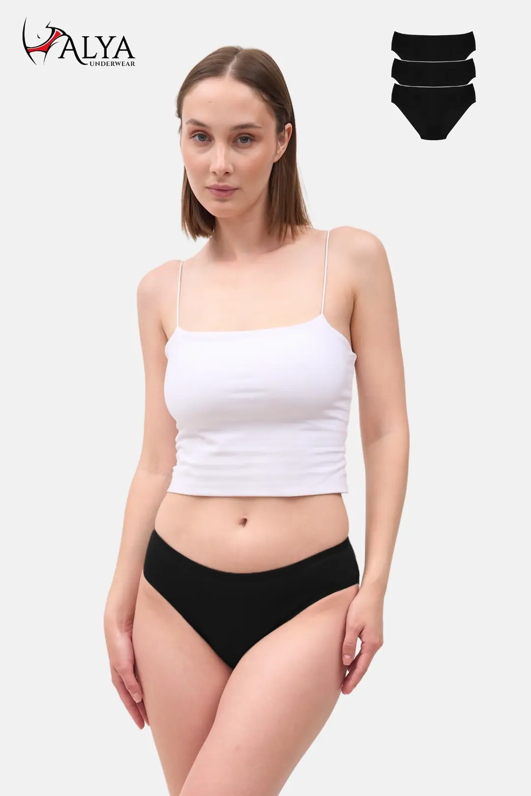 Bato Kesim Slip Külot - 3'lü Paket