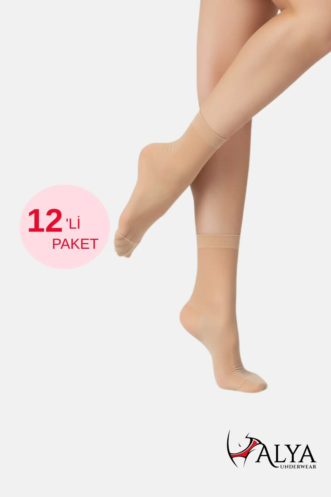 Soket Çorap - 6'lı veya 12'li Paket