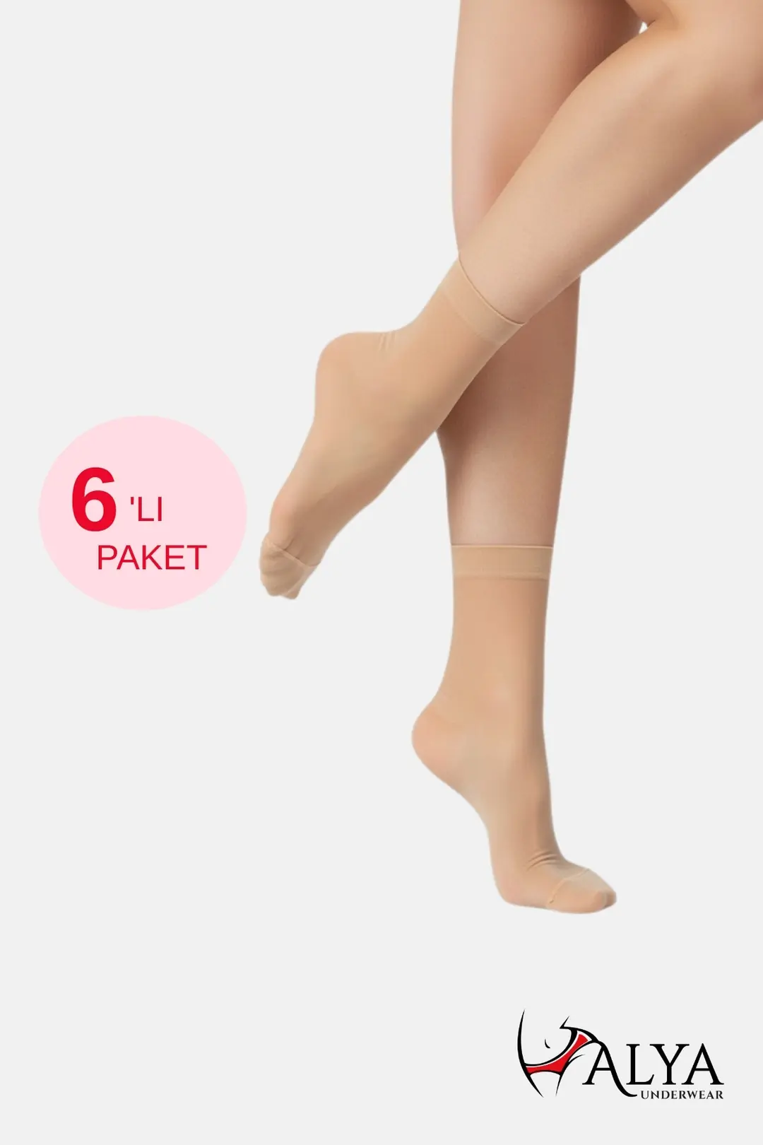 Soket Çorap - 6'lı veya 12'li Paket
