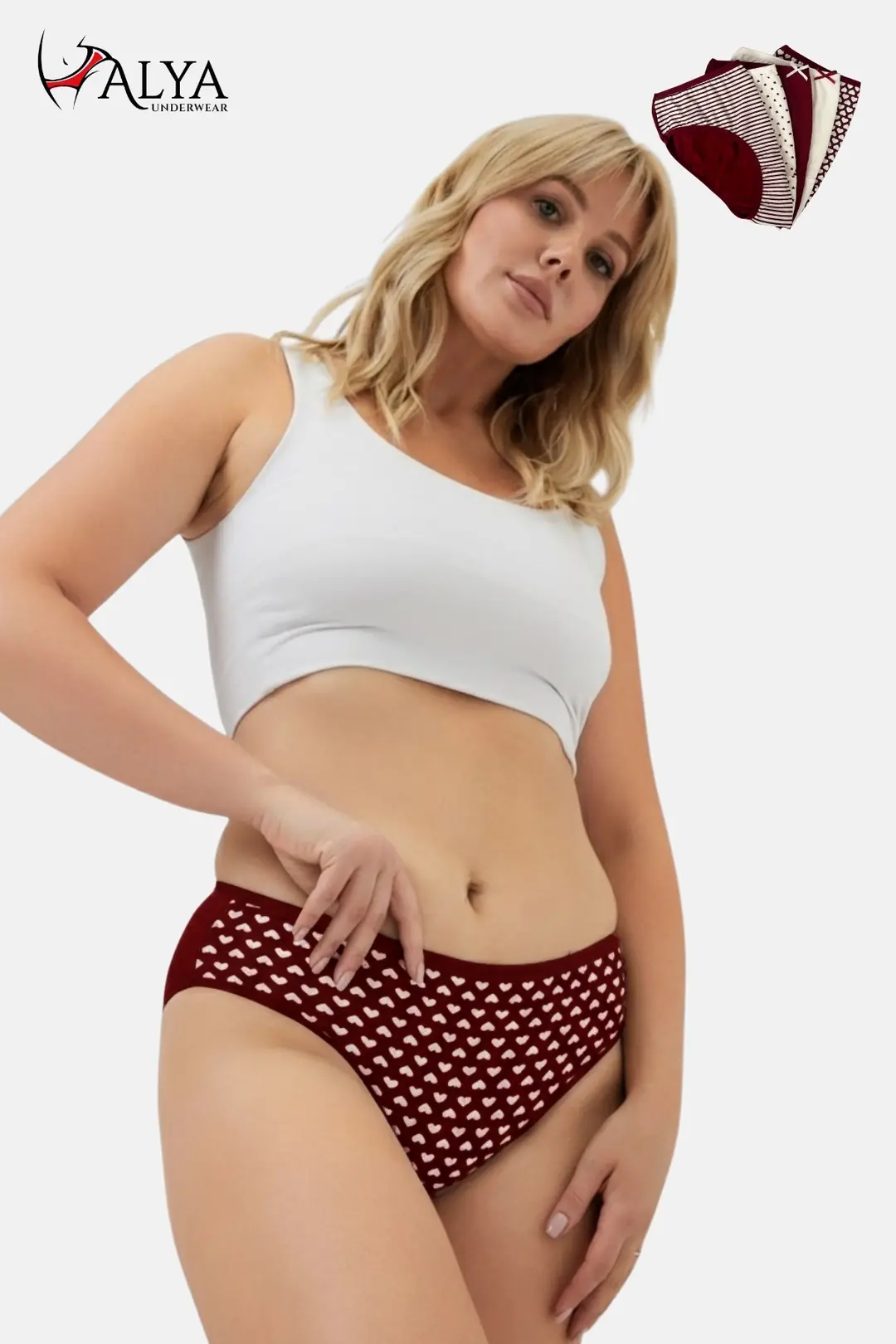 Bato Kesim Slip Külot - 5'li Paket