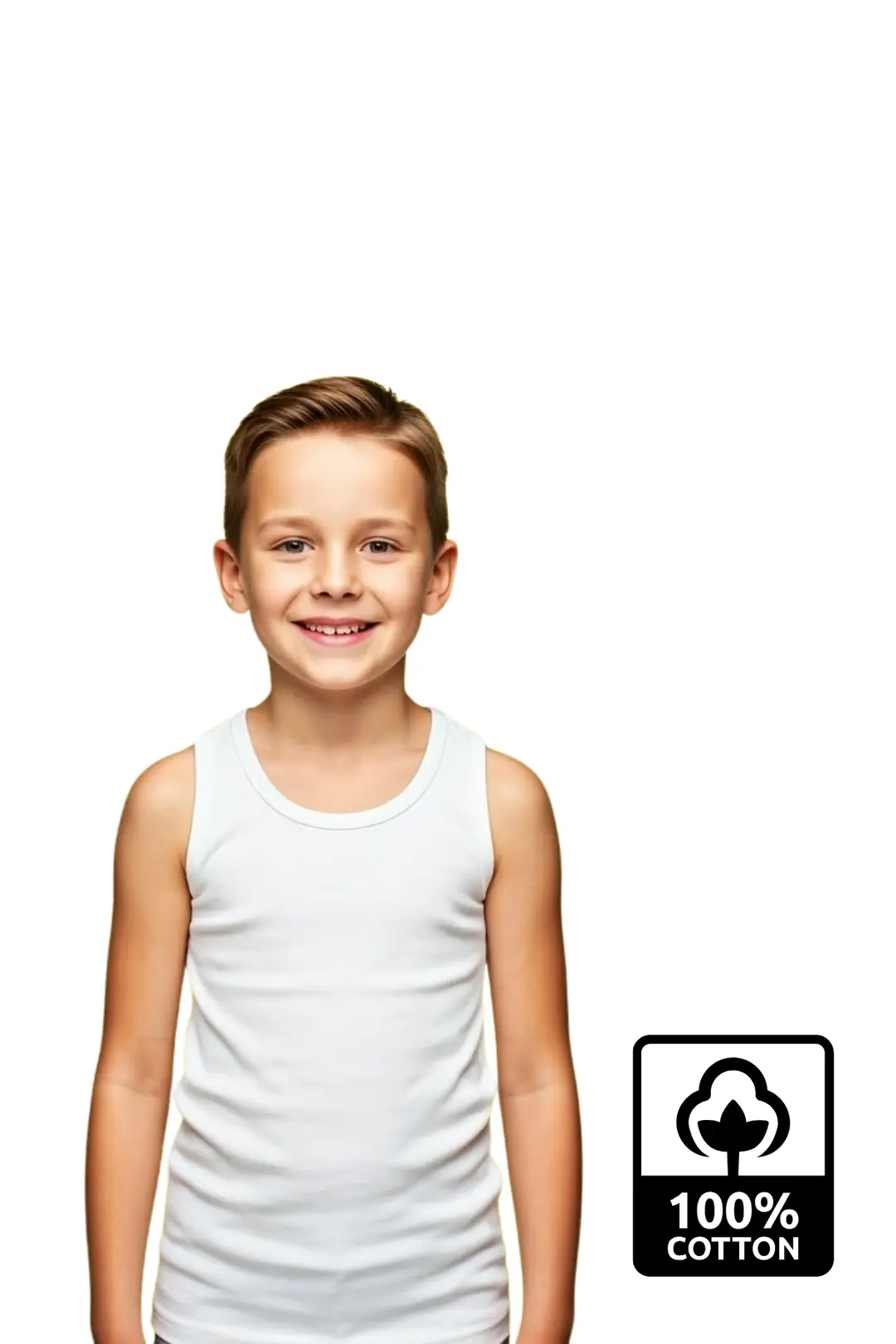 Erkek Kinder Unterhemd – 3er-Pack