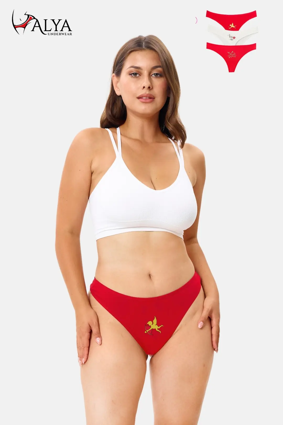 Pamuklu Tanga Külot - 3'lü Paket