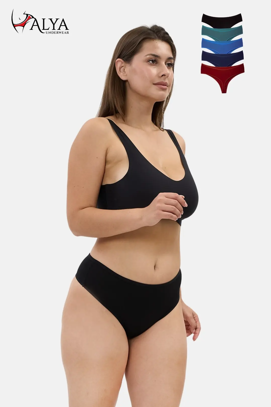 Yüksek Bel Tanga Külot - 5'li Paket