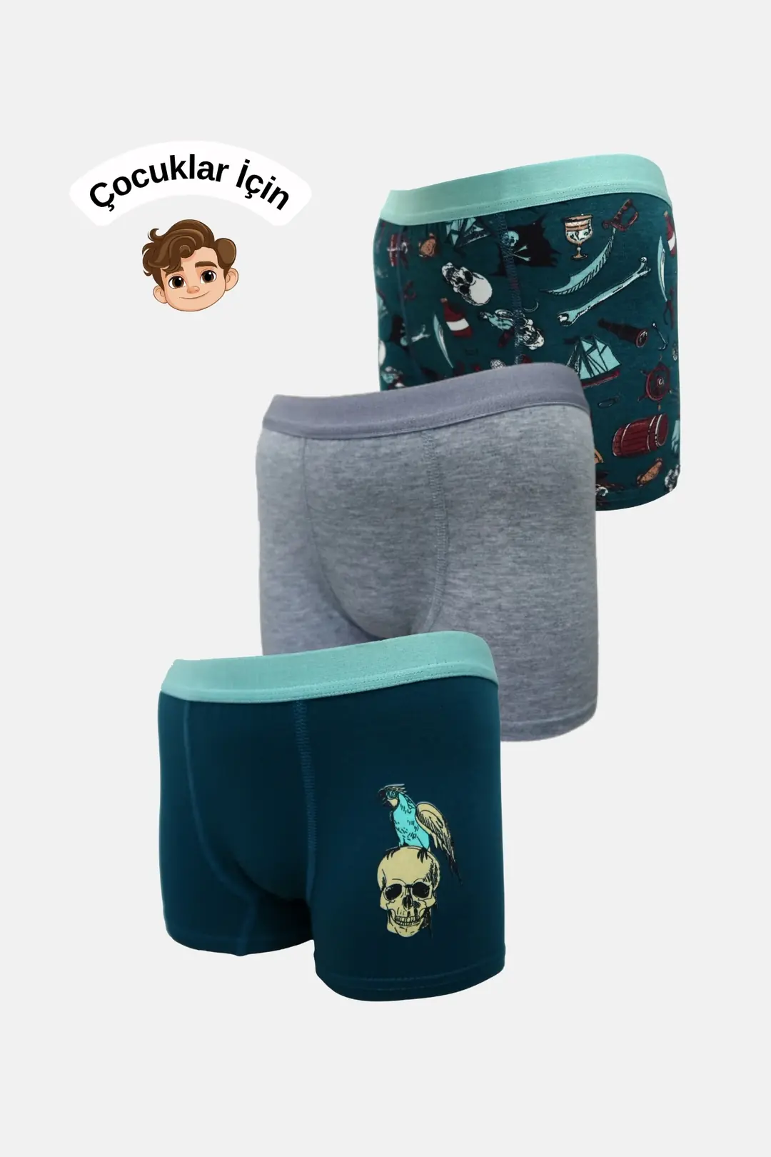 Erkek Kinder Boxer – 3er-Pack