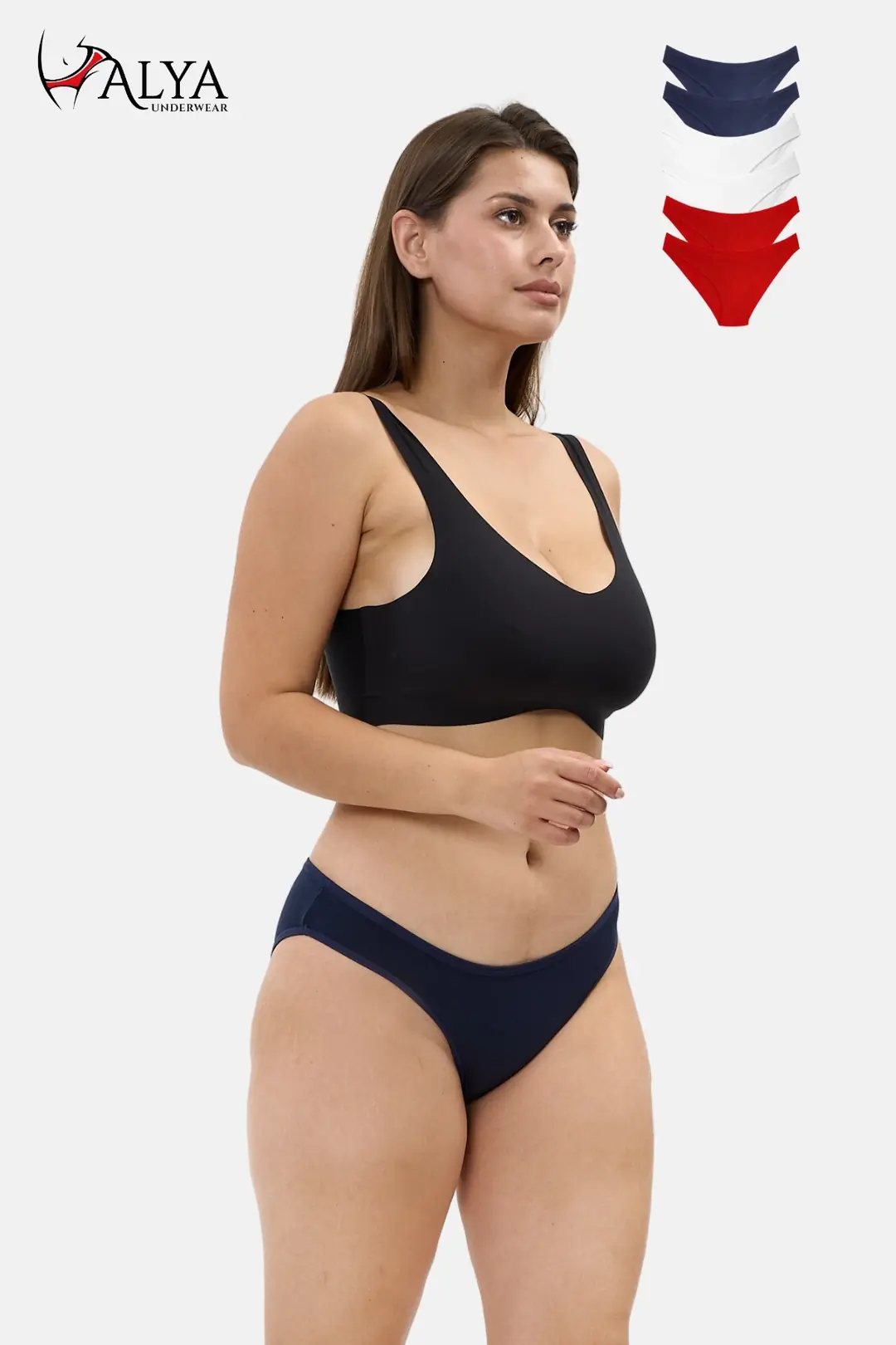 Pamuklu Bikini Kesim Külot - 5'li veya 6'lı Paket