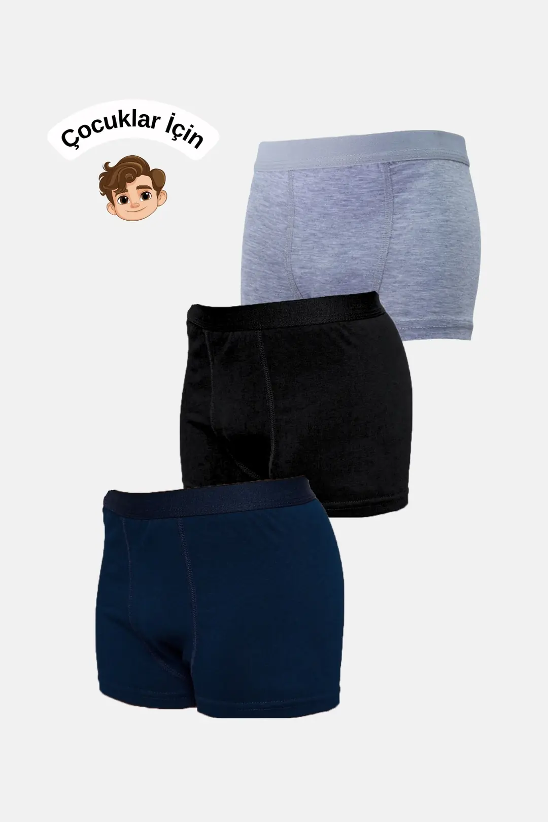 Erkek Kinder Boxer – 3er-Pack