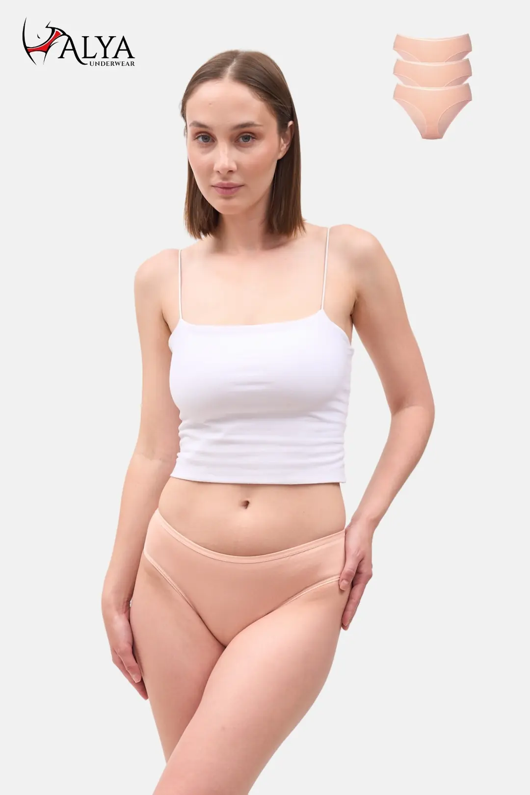 Bato Kesim Slip Külot - 3'lü Paket