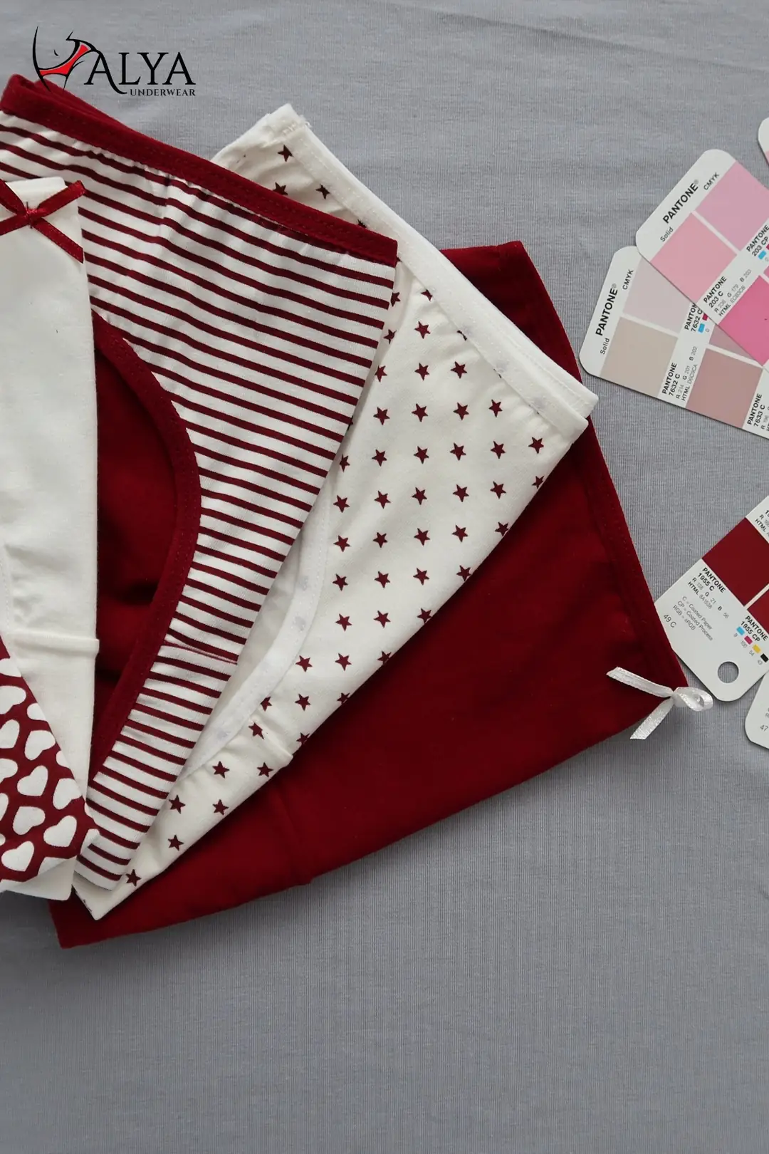 Kız Çocuk Pamuklu Külot - 5'li Paket